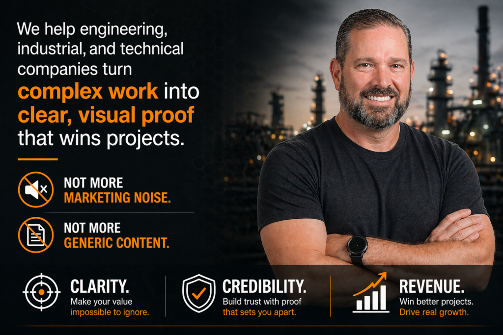We turn Complex work into clear visual proof that wins projects
